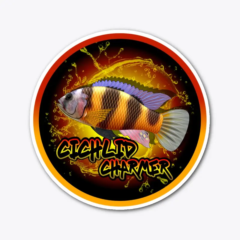 Cichlid Charmer Vinyl Sticker